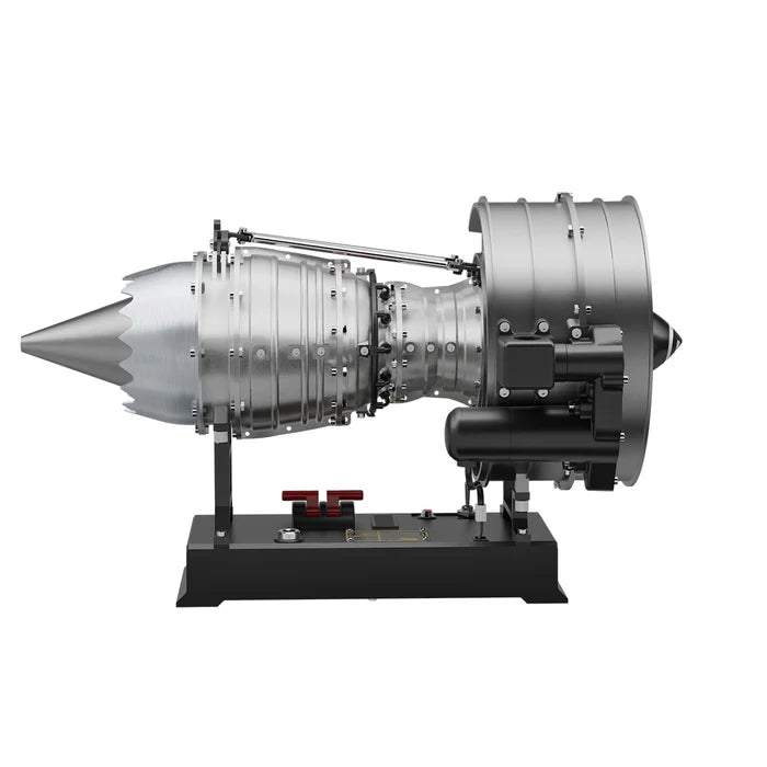 Turbofan Engine Model Kit that Works - Build Your Own Turbofan Engine - TECHING 1/12 Full Metal Dual-Spool Turbofan Engine Model Kit 300+PCS