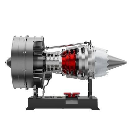 Turbofan Engine Model Kit that Works - Build Your Own Turbofan Engine - TECHING 1/12 Full Metal Dual-Spool Turbofan Engine Model Kit 300+PCS